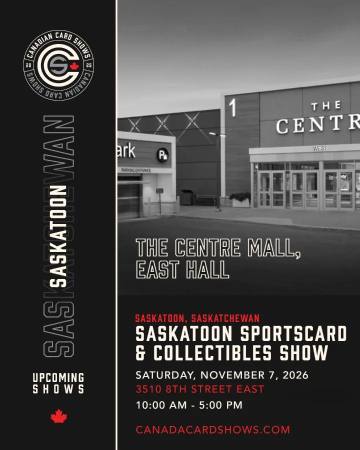 Saskatoon Sportscard & Collectibles Show poster